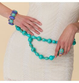 Lele Sadoughi Aventura Chain Belt