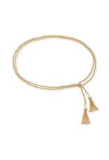 Lele Sadoughi Chateau Rope Tassel Belt