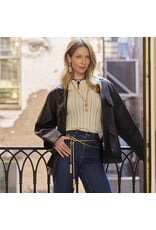 Lele Sadoughi Chateau Rope Tassel Belt