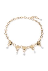 Lele Sadoughi Soleil Chain Belt