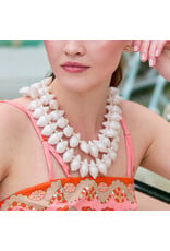 Lele Sadoughi Conch Shell Layered Necklace