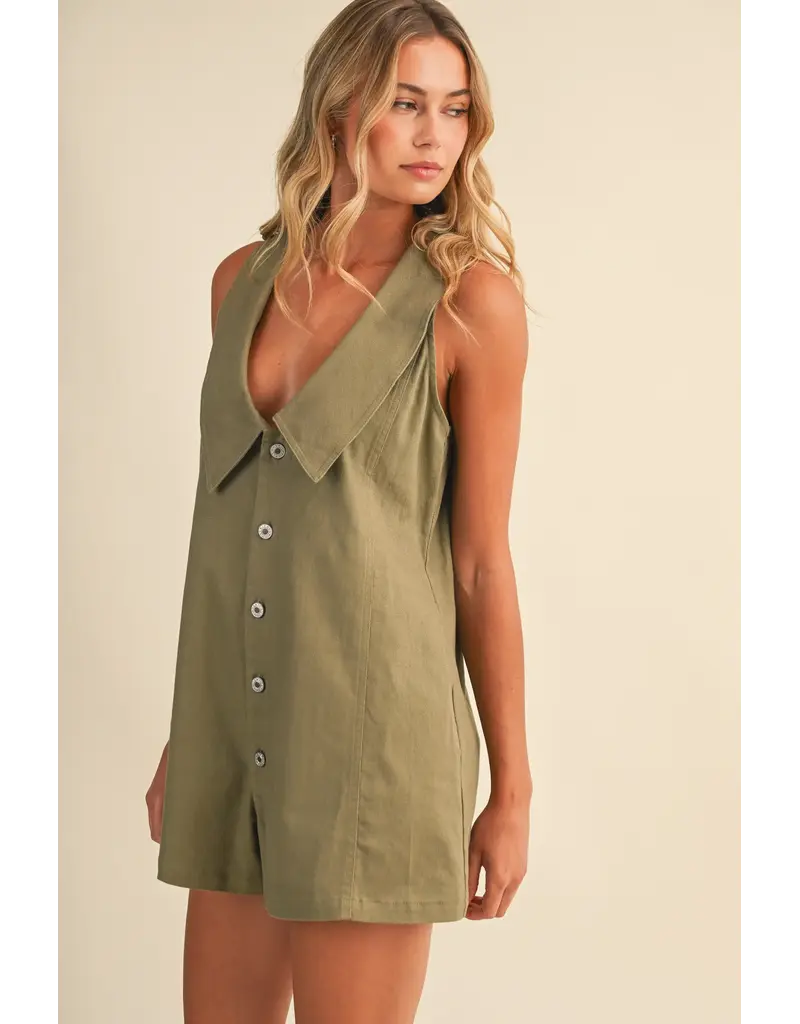 Kelli Collared Romper