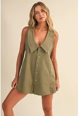 Kelli Collared Romper