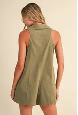 Kelli Collared Romper