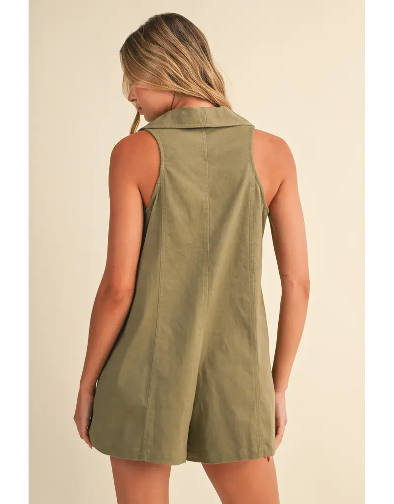 Kelli Collared Romper
