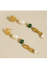 Flanerie Palermo 18K Gold Non-Tarnish Earrings