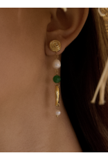 Flanerie Palermo 18K Gold Non-Tarnish Earrings