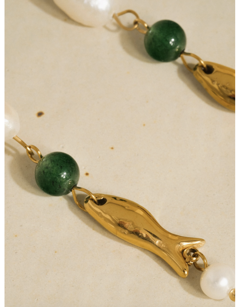 Flanerie Palermo 18K Gold Non-Tarnish Earrings