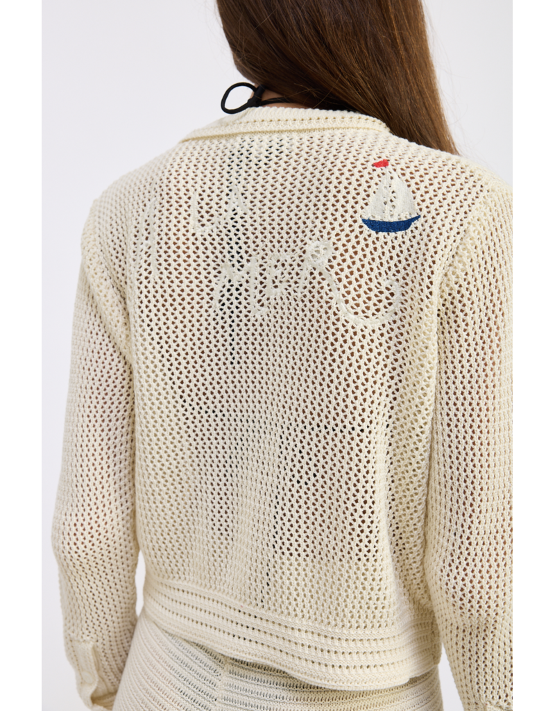 En Saison Faye Cardigan Top