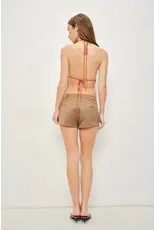 Pretty Garbage Eva Halter Split Top