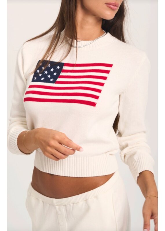 Seashell Italia USA Cotton Knit Sweater