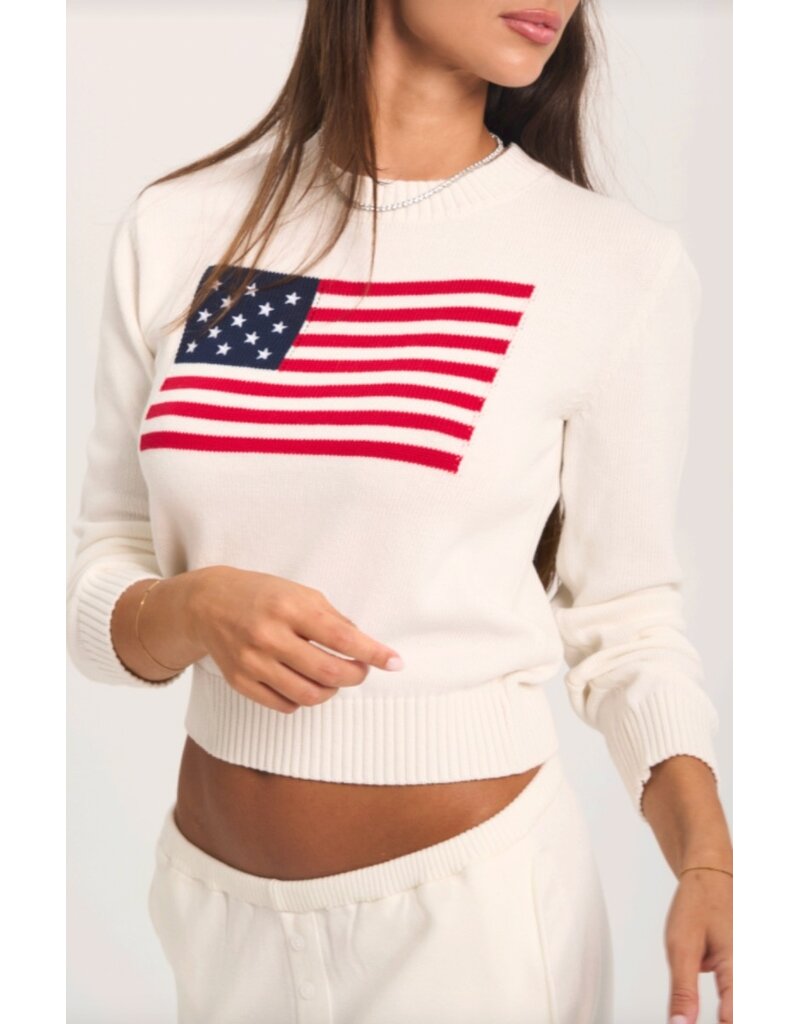 Seashell Italia USA Cotton Knit Sweater