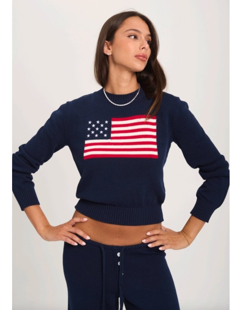 Seashell Italia USA Cotton Knit Sweater