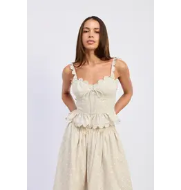 En Saison Elise Embroidered Top