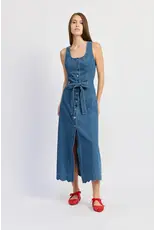 En Saison Heidi Denim Midi Dress