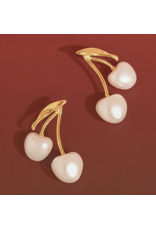 Flanerie Chérie 18K Gold Non-Tarnish Earrings
