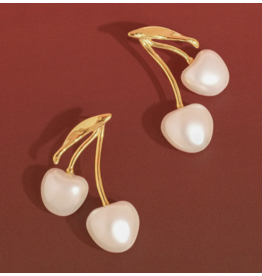 Flanerie Chérie 18K Gold Non-Tarnish Earrings