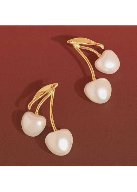 Flanerie Chérie 18K Gold Non-Tarnish Earrings