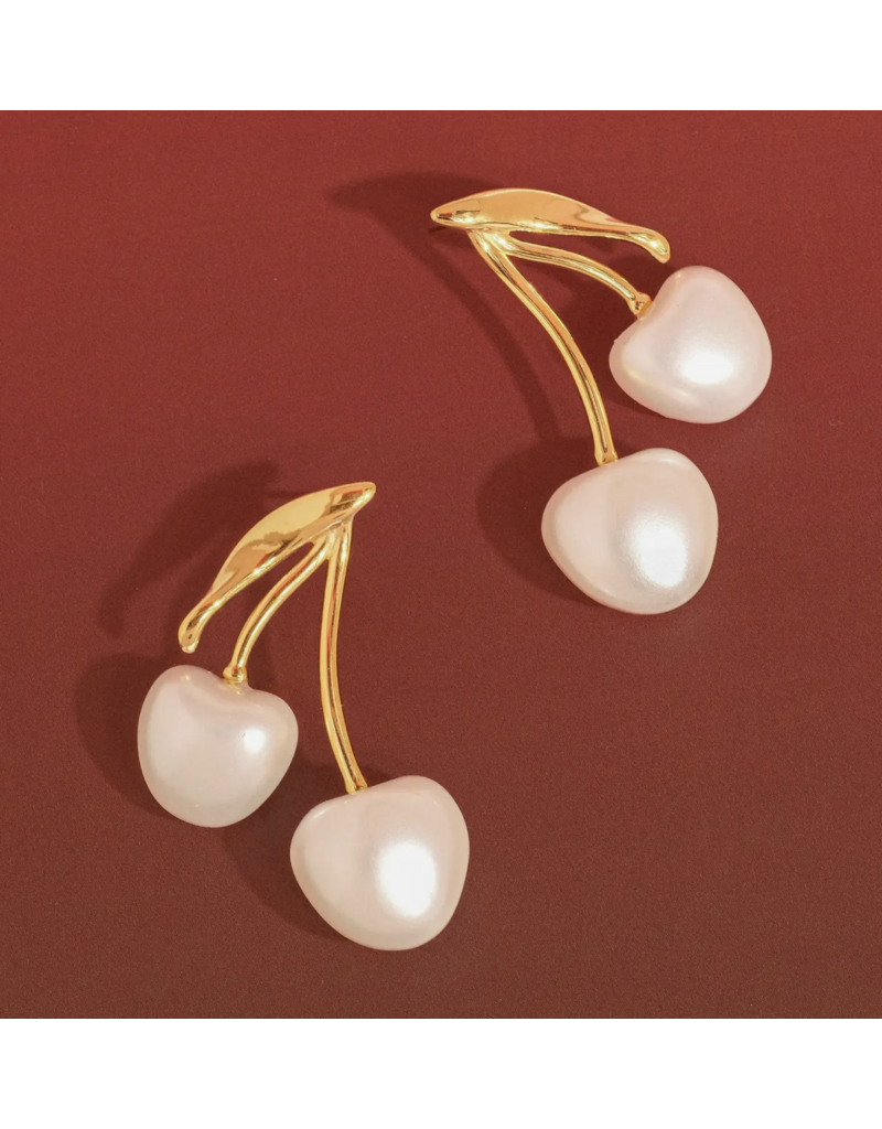 Flanerie Chérie 18K Gold Non-Tarnish Earrings