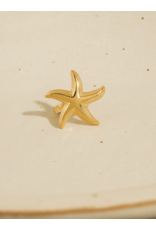 Flanerie Sunset 18K Gold Non-Tarnish Starfish Ring