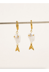 Flanerie Pearlette 18K Gold Non-Tarnish Earrings