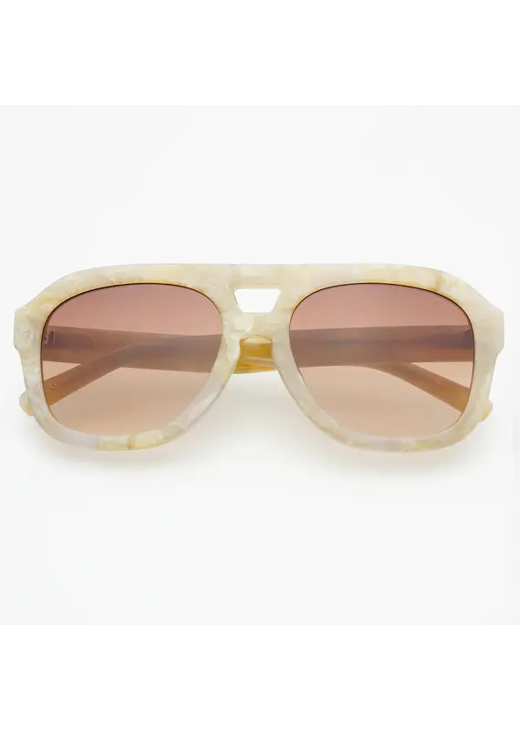 FREYRS Eyewear Voyager Acetate Oversized Aviator Sunglasses