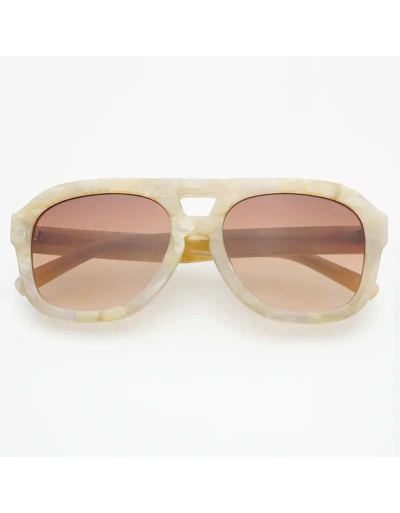 FREYRS Eyewear Voyager Acetate Oversized Aviator Sunglasses