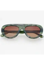 FREYRS Eyewear Jetsetter Acetate Unisex Aviator Sunglasses