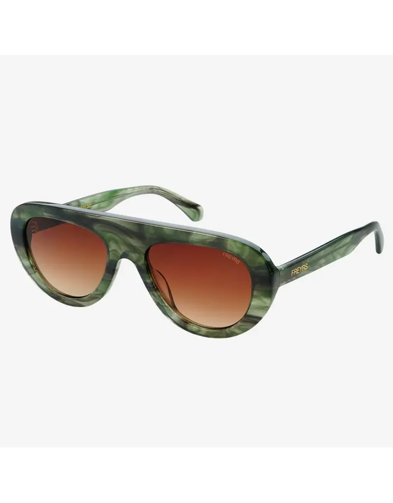 FREYRS Eyewear Jetsetter Acetate Unisex Aviator Sunglasses