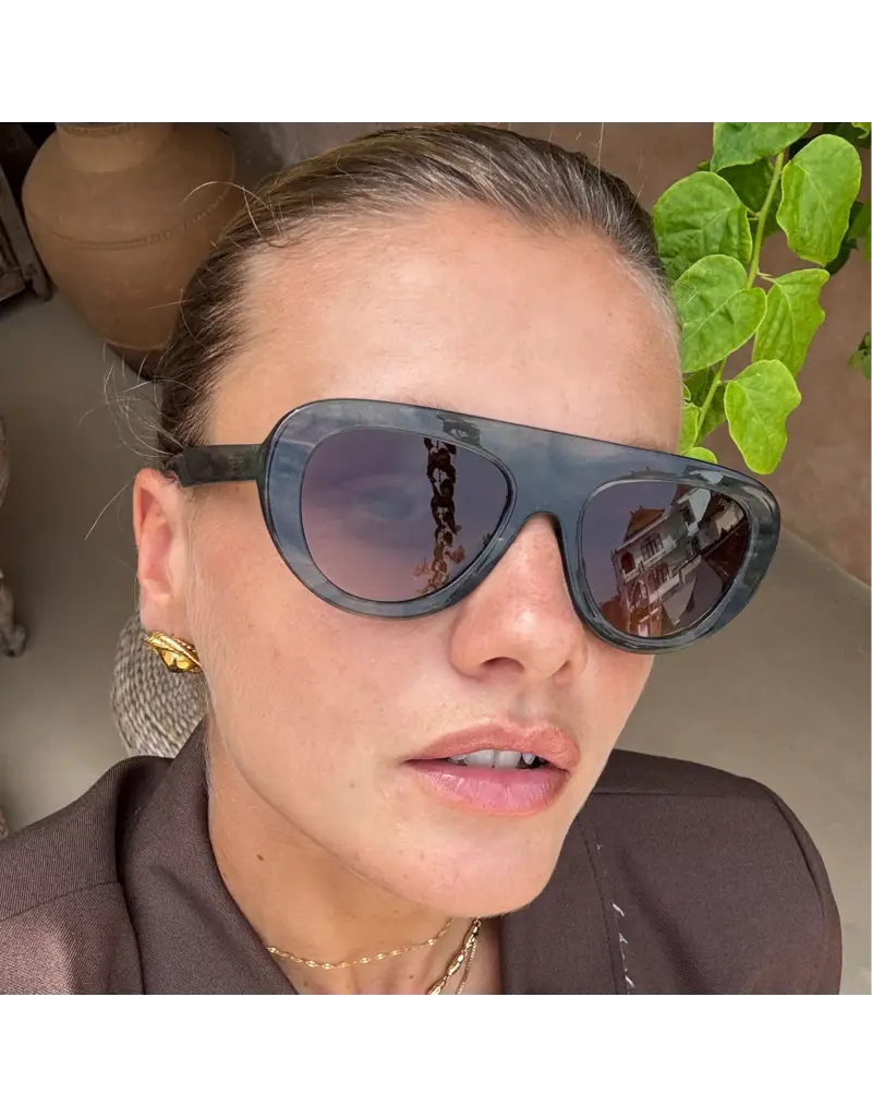 FREYRS Eyewear Jetsetter Acetate Unisex Aviator Sunglasses