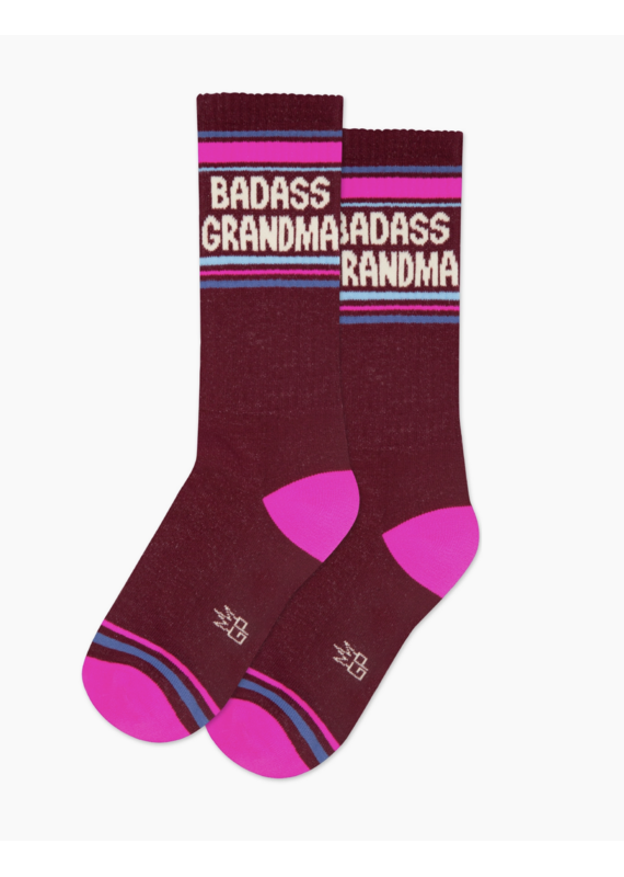 Gumball Poodle Badass Grandma Socks