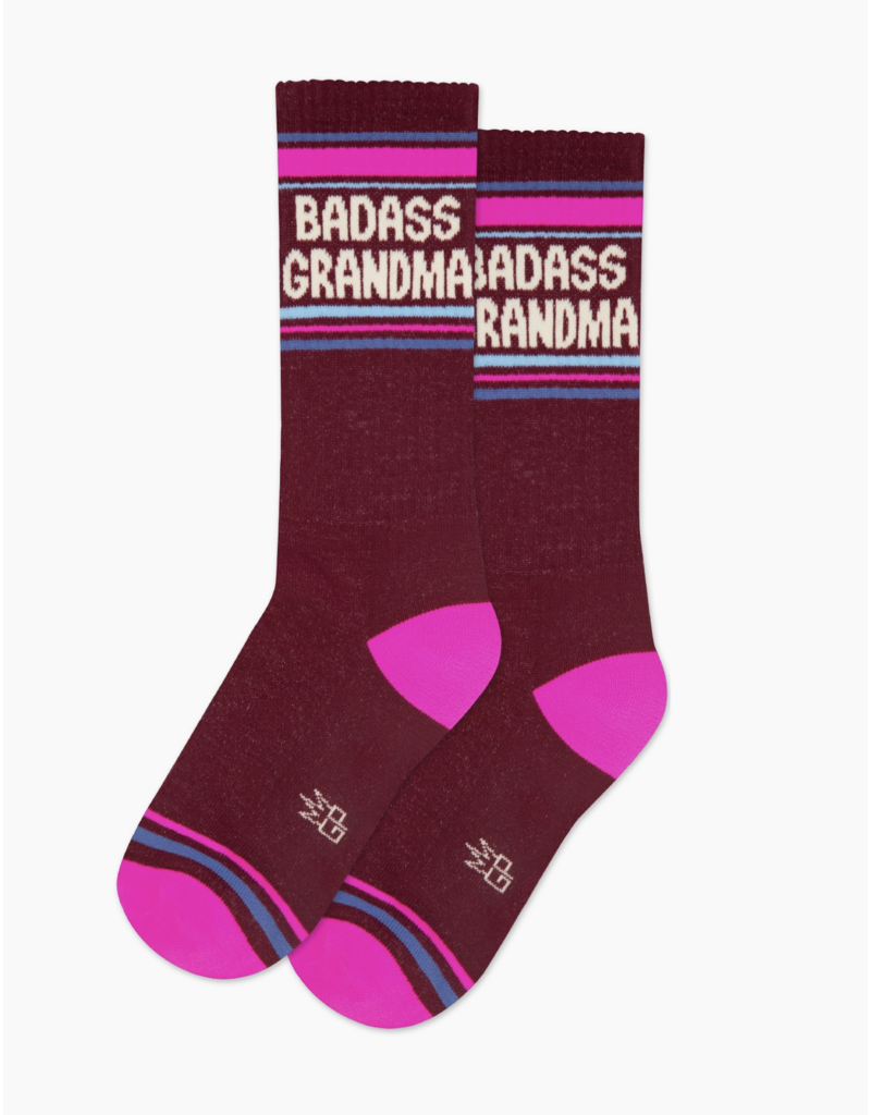 Gumball Poodle Badass Grandma Socks