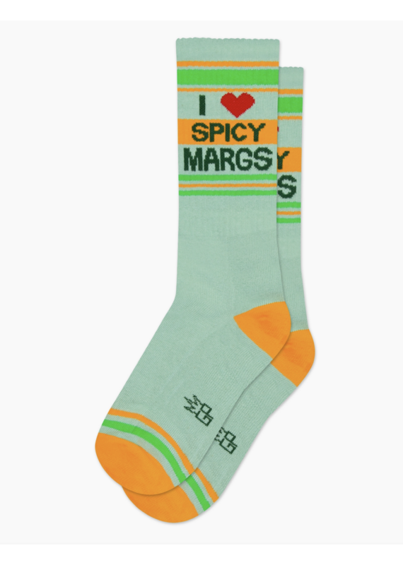 Gumball Poodle I Love Spicy Margs Socks