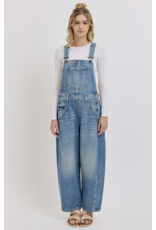 Cello Jeans Mid Waisted Barrel Overall