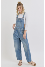 Cello Jeans Mid Waisted Barrel Overall