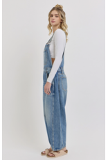 Cello Jeans Mid Waisted Barrel Overall