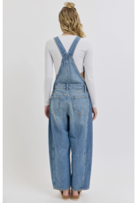 Cello Jeans Mid Waisted Barrel Overall