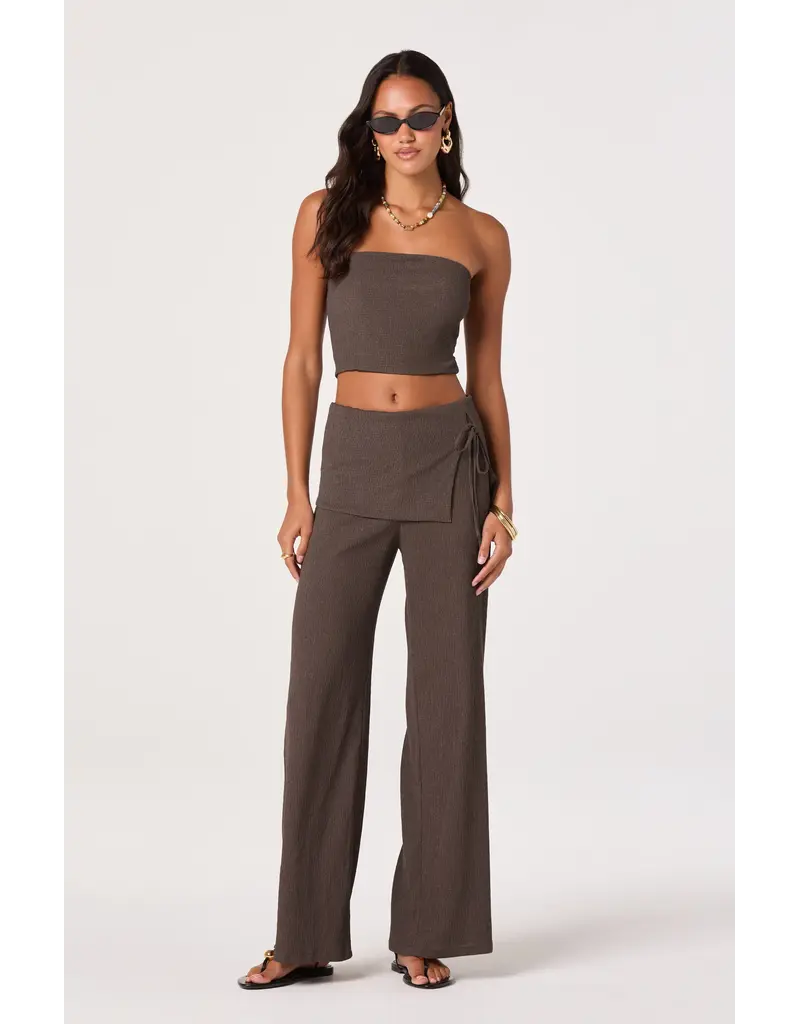 ASTR Kyara Skirt-Panel Wide Leg Pants