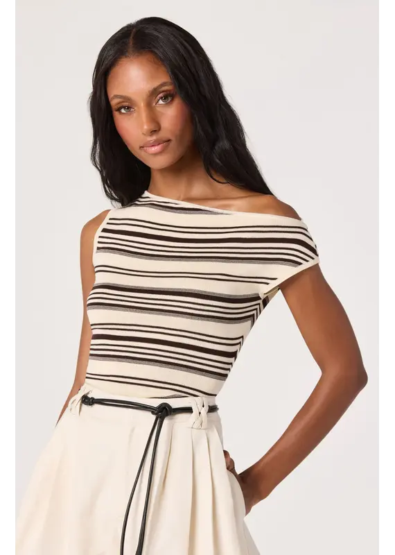 ASTR Sofia Off-the-Shoulder Sweater Top