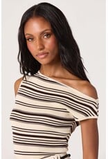 ASTR Sofia Off-the-Shoulder Sweater Top