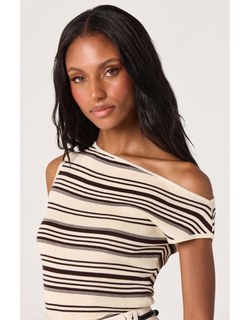 ASTR Sofia Off-the-Shoulder Sweater Top