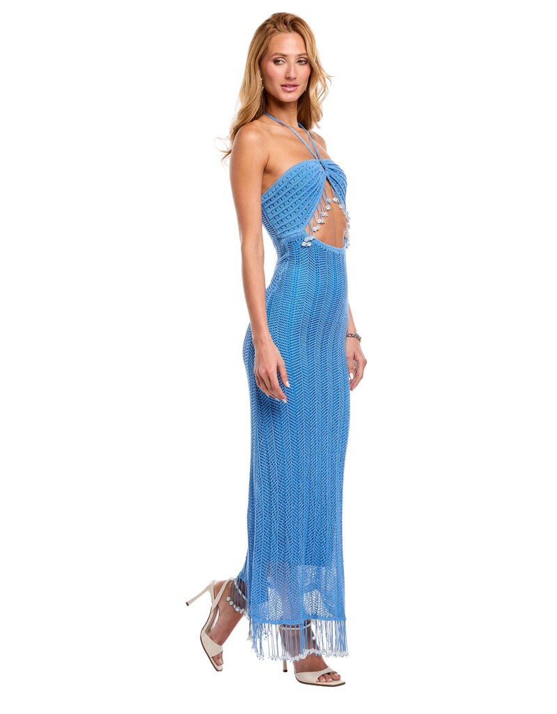 Capittana Daria Maxi Light Blue Dress