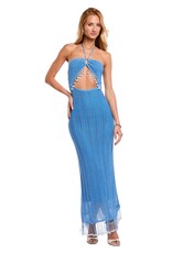 Capittana Daria Maxi Light Blue Dress