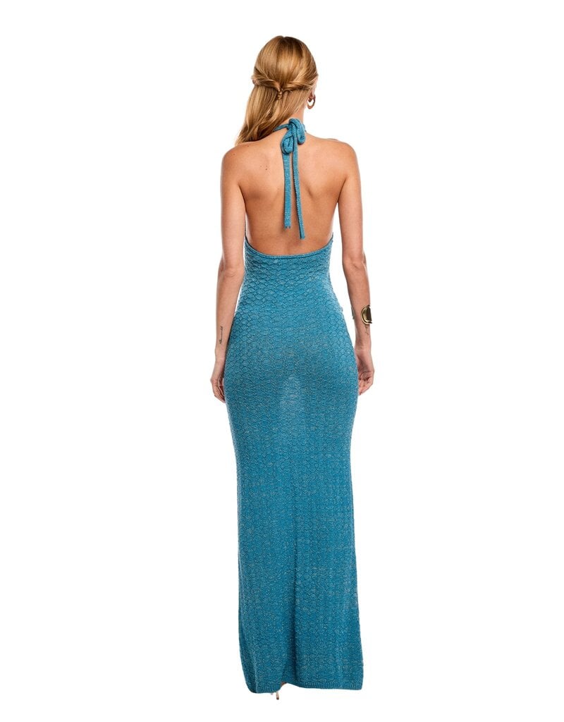 Capittana Ceci Teal Dress