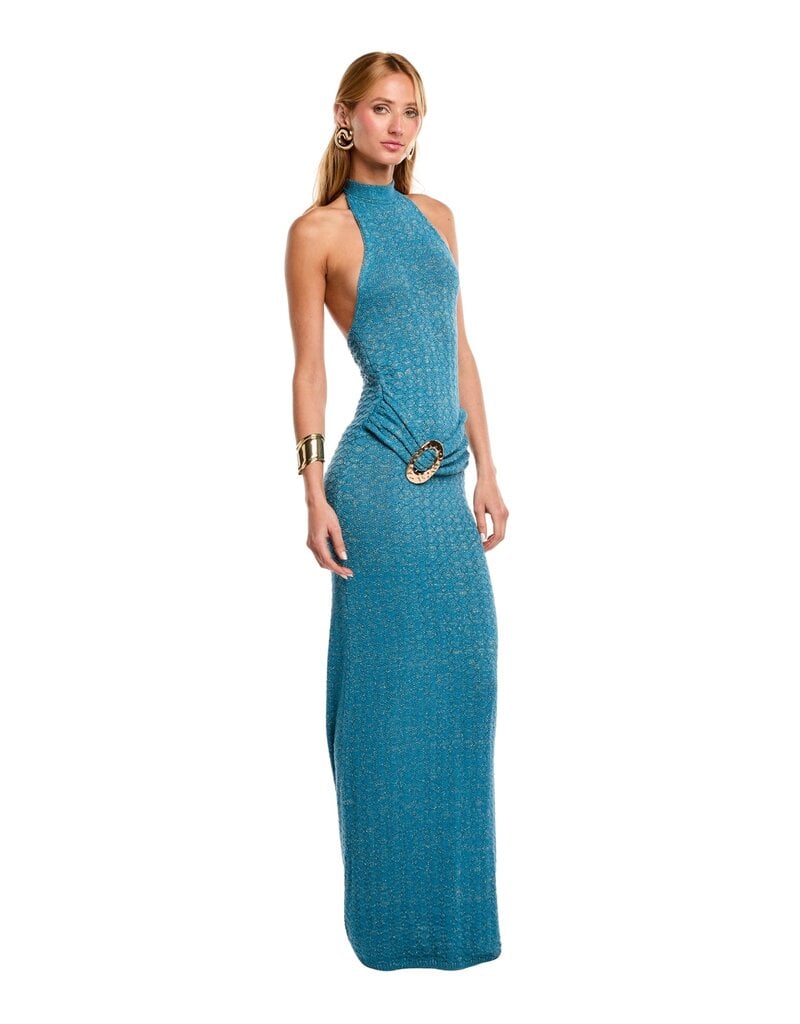Capittana Ceci Teal Dress