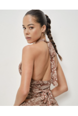 Pretty Garbage Yuna Paisley Halter Top