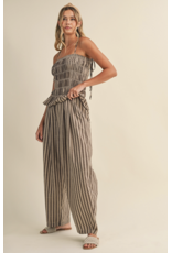 Hallie Smocked Jumpsuit