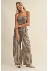 Hallie Smocked Jumpsuit