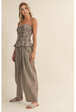 Hallie Smocked Jumpsuit