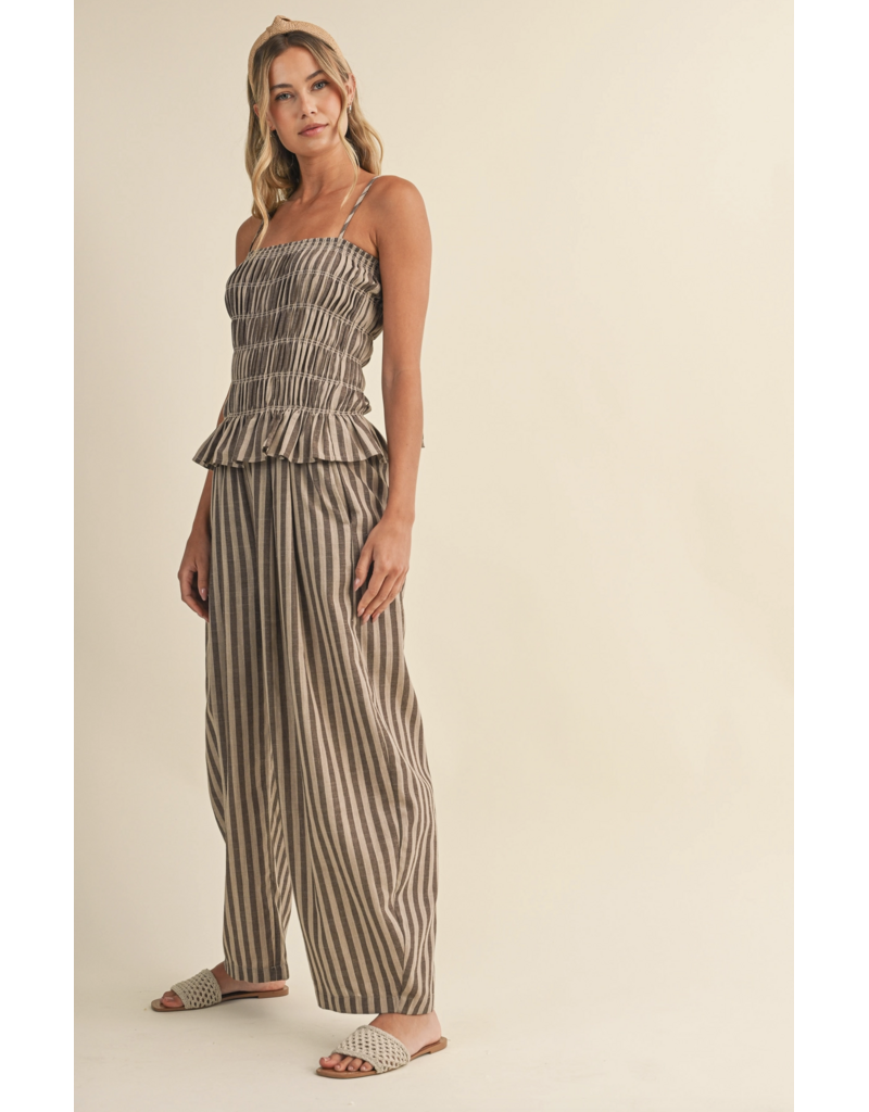 Hallie Smocked Jumpsuit